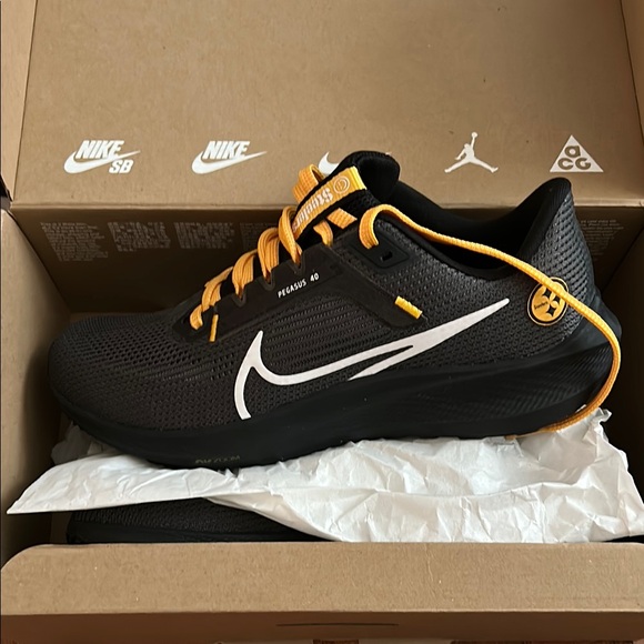 Nike Pittsburgh Steelers Zoom Pegasus 40 brand new!